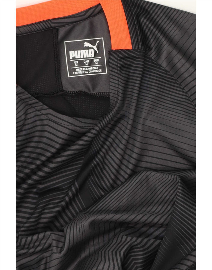 Camiseta Puma Hombre Top Gris Medio Geométrico