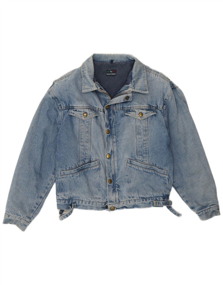 Jean's West Chaqueta vaquera para hombre UK 38 Azul medio