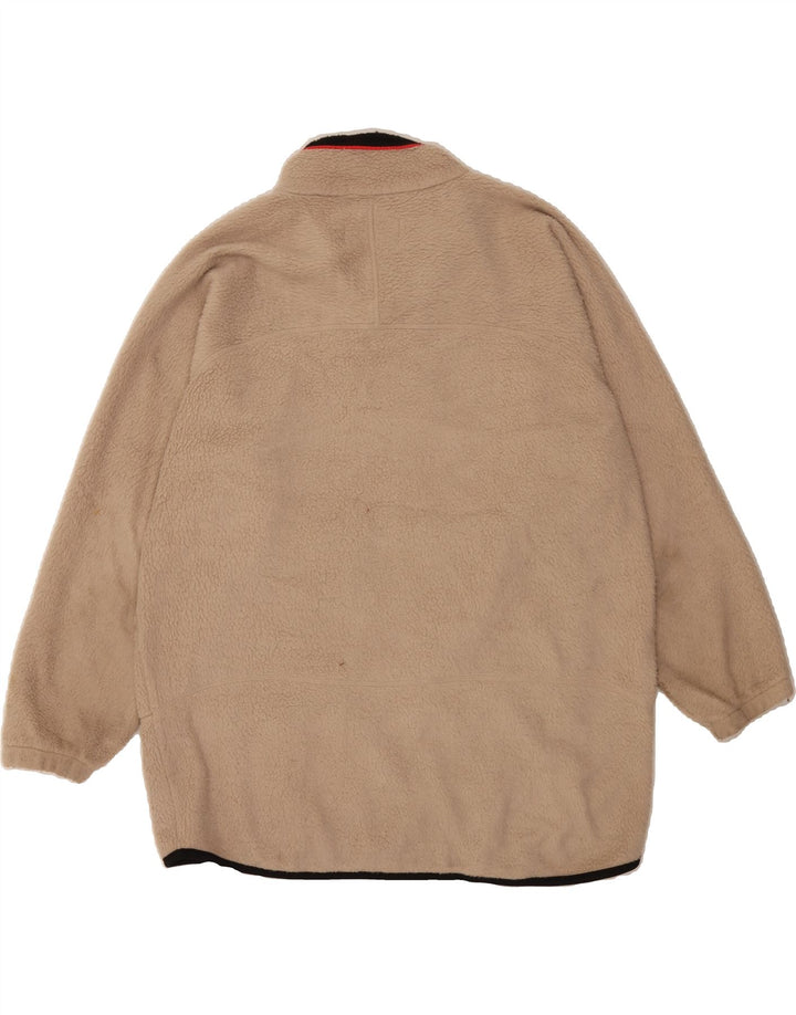 FILA Mens Fleece Jacket UK 42 XL Beige Polyester Vintage Fila and Second-Hand Fila from Messina Hembry 