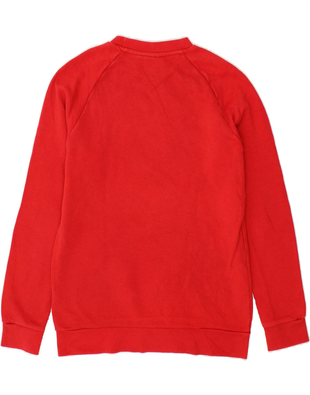 ADIDAS Mens Graphic Sweatshirt Jumper XS Red Cotton Vintage Adidas and Second-Hand Adidas from Messina Hembry 