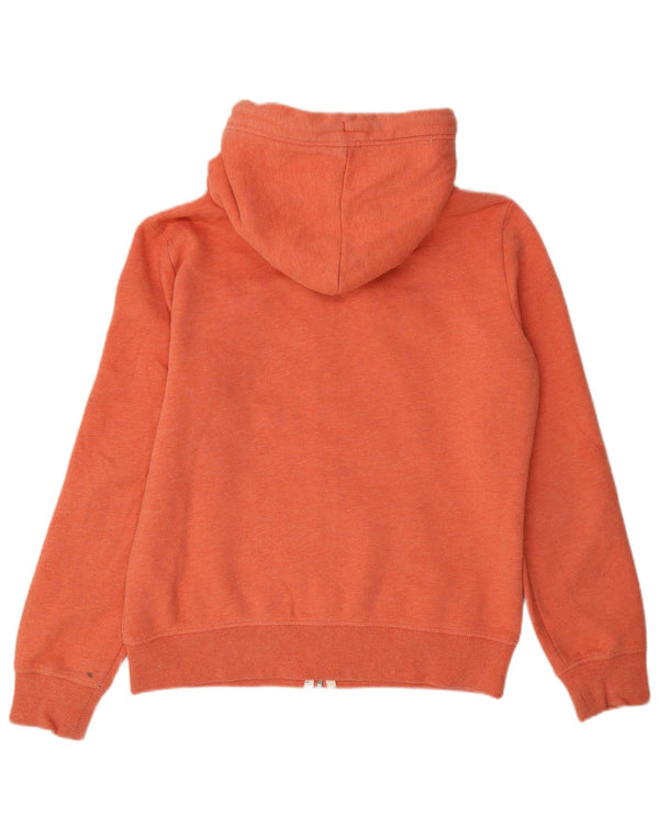 Superdry Suéter con capucha y cremallera extragrande para mujer Reino Unido 40 Algodón naranja mediano