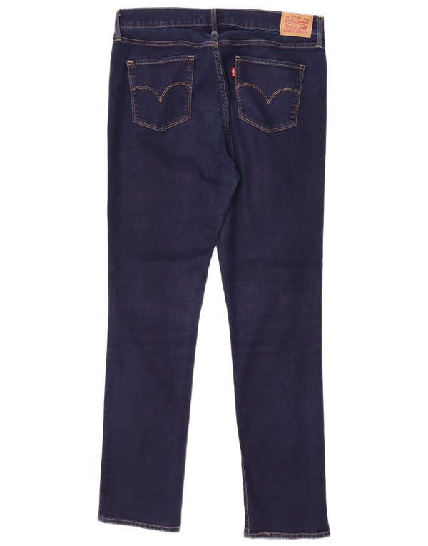 Levi's Mujer 312 Shaping Slim Jeans W32 L32 Algodón Azul Marino
