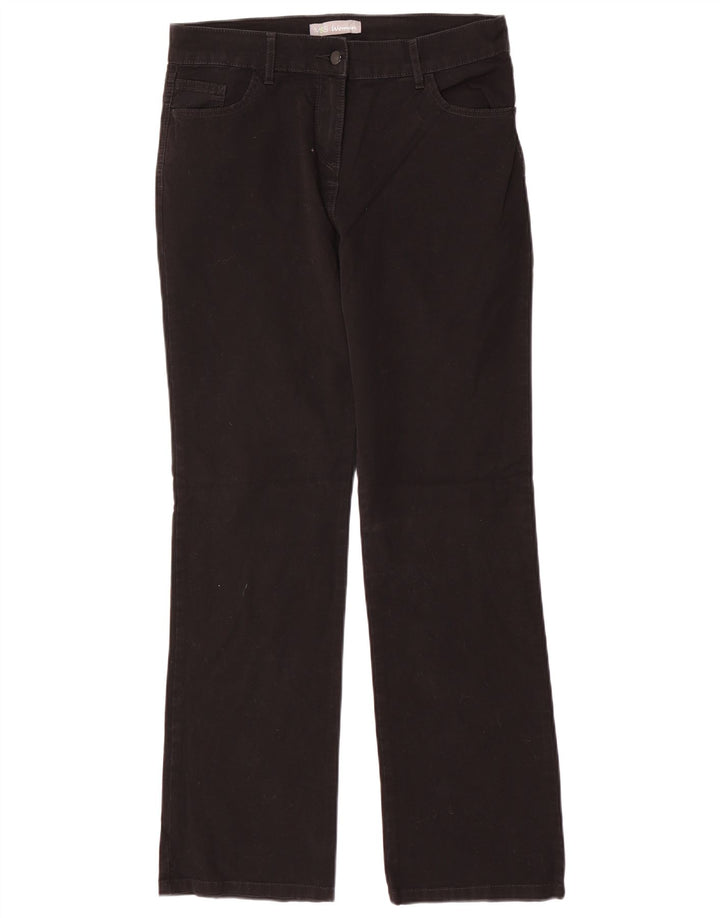 MARKS & SPENCER Vaqueros rectos para mujer W32 L30 Negro