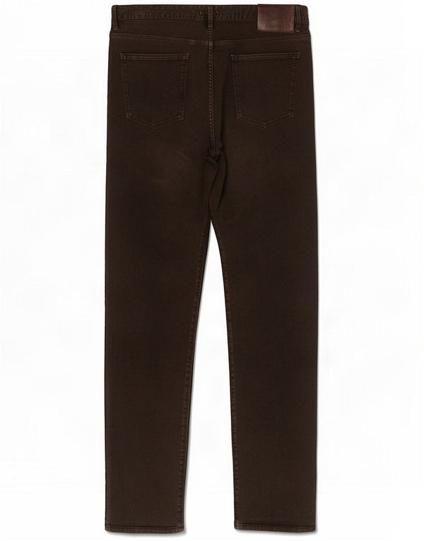 Pantalones casuales rectos para hombre Burberry W36 L33 Algodón marrón