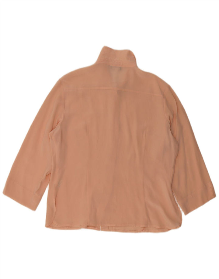 Blusa camisera para mujer Project UK 46 Large Pink Silk