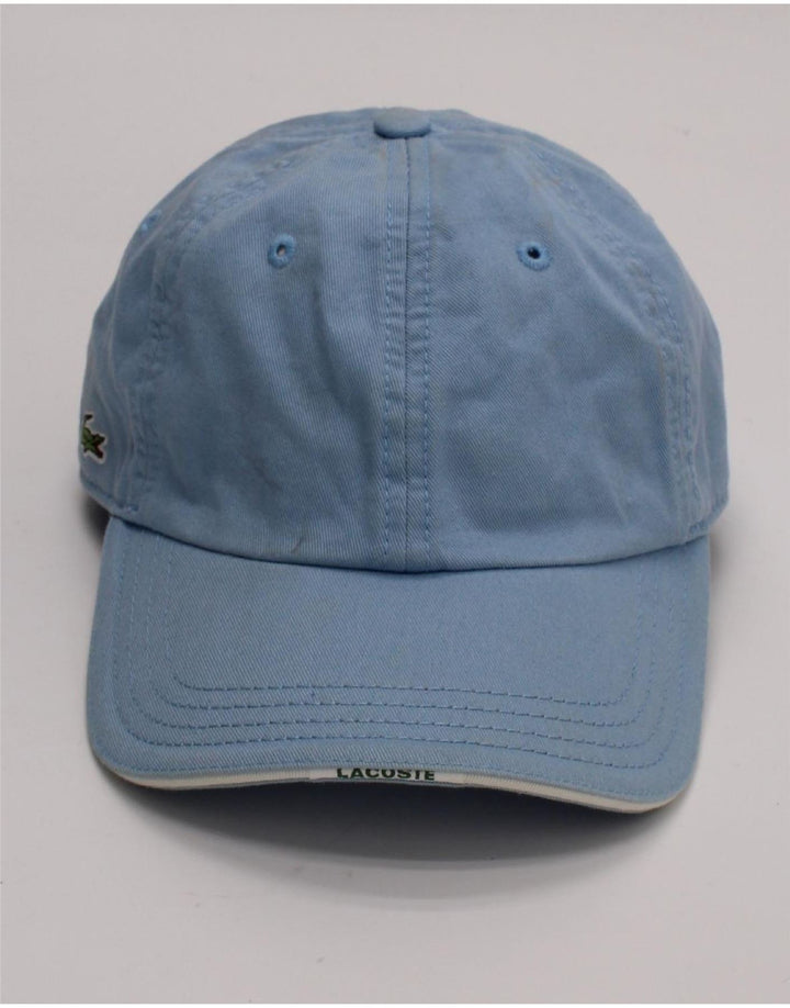 Gorra De Béisbol Lacoste Hombre Talla Única Algodón Azul