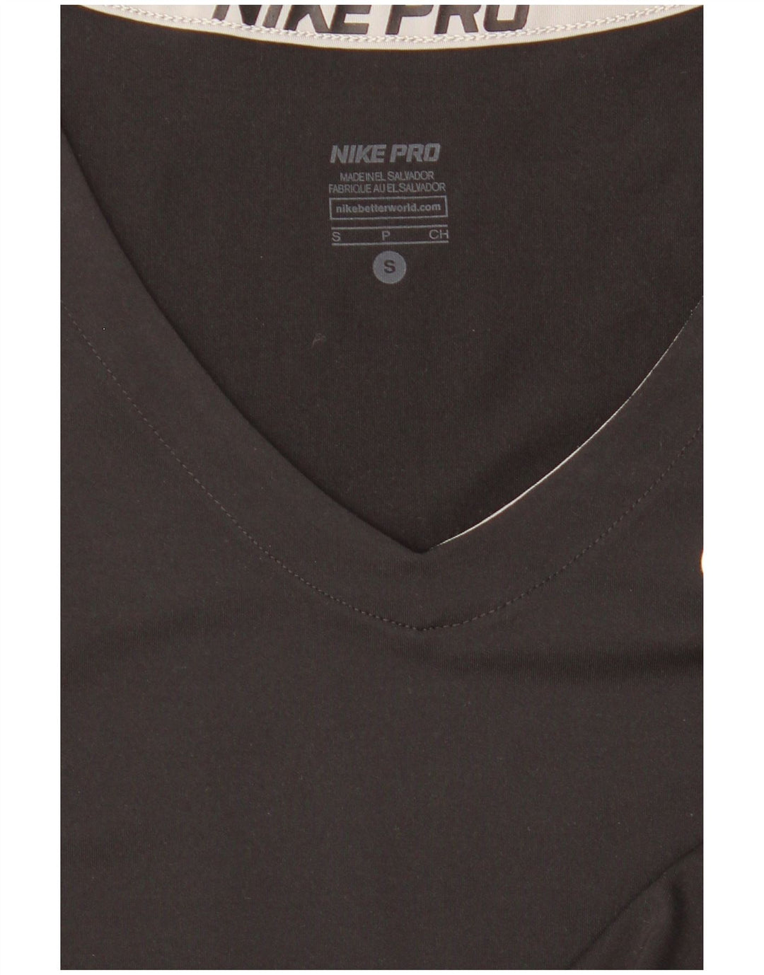 Nike - Camiseta Dri Fit para mujer, talla 8, color negro