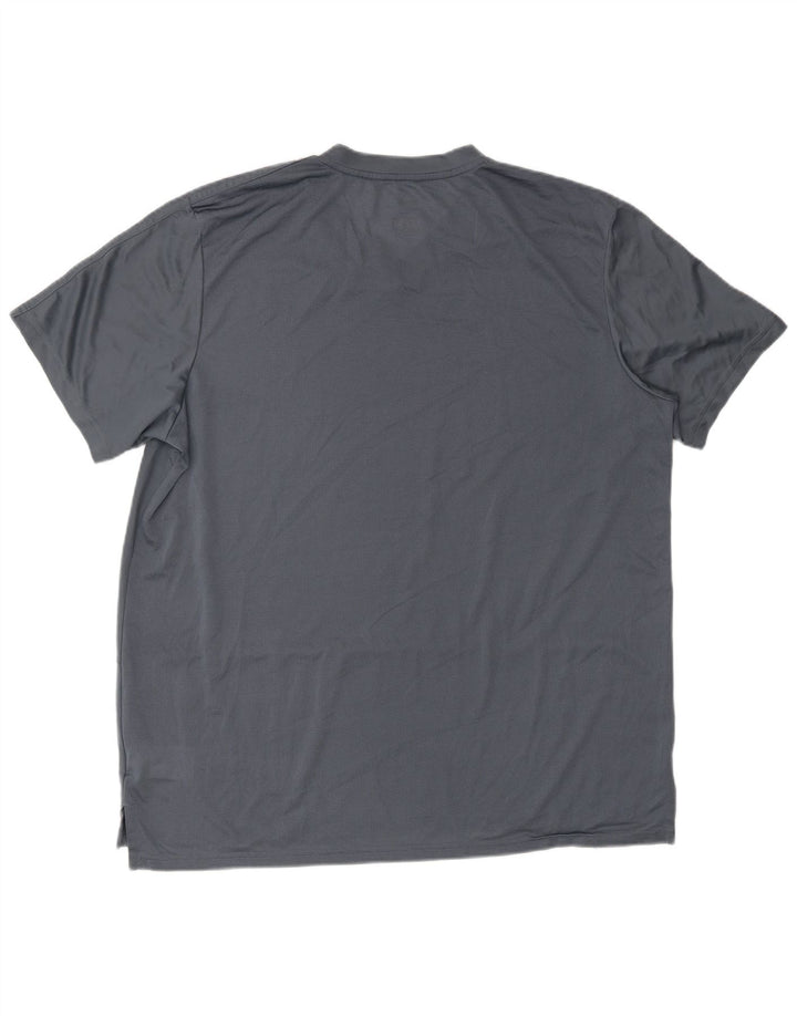 Adidas Hombre Climacool Camiseta Top XL Gris Poliéster