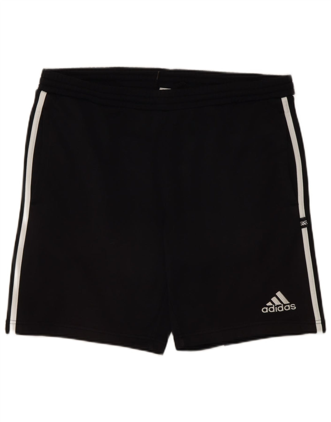 Pantalón Corto Deportivo Adidas Hombre Mediano Negro Poliéster