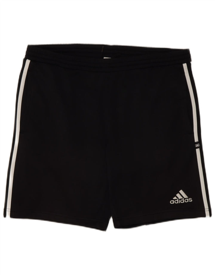 Pantalón Corto Deportivo Adidas Hombre Mediano Negro Poliéster
