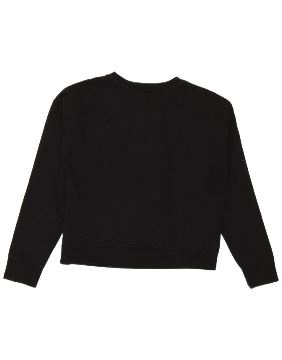 Converse - Sudadera de gran tamaño con gráfico para mujer, talla 10, color negro