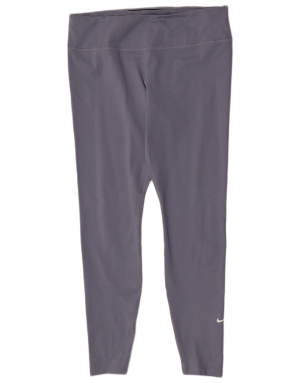 Nike Leggings Mujer ES 40 XL Azul Poliéster Deportes