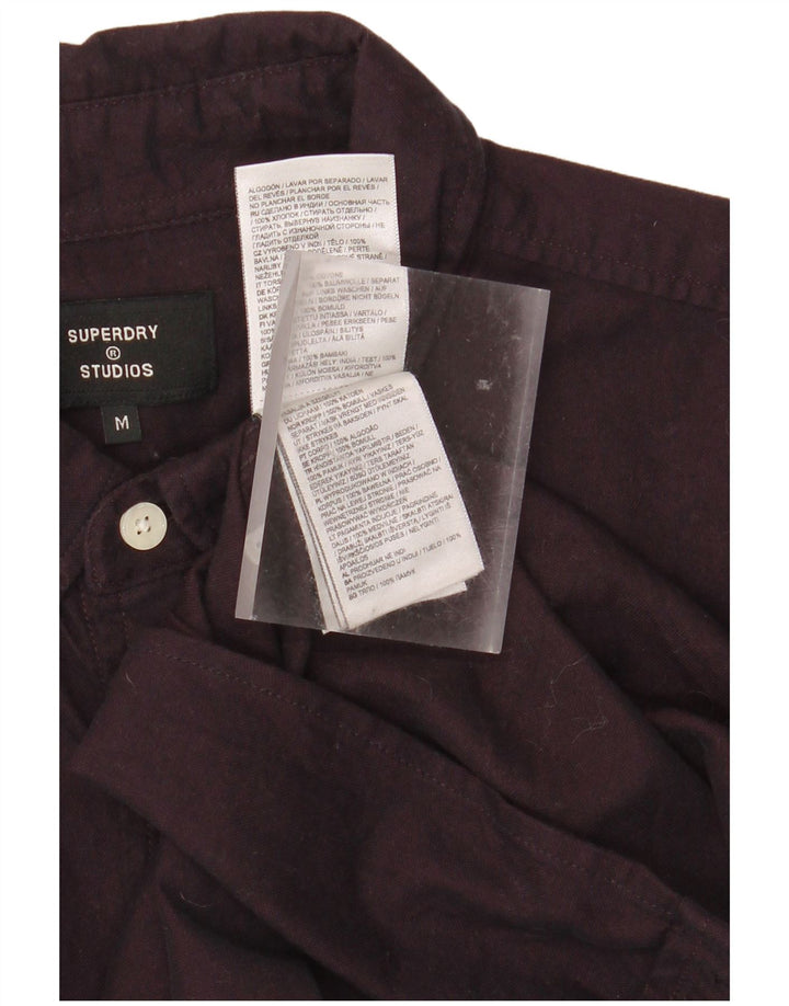 Camisa SUPERDRY Hombre Algodón Morado Medio