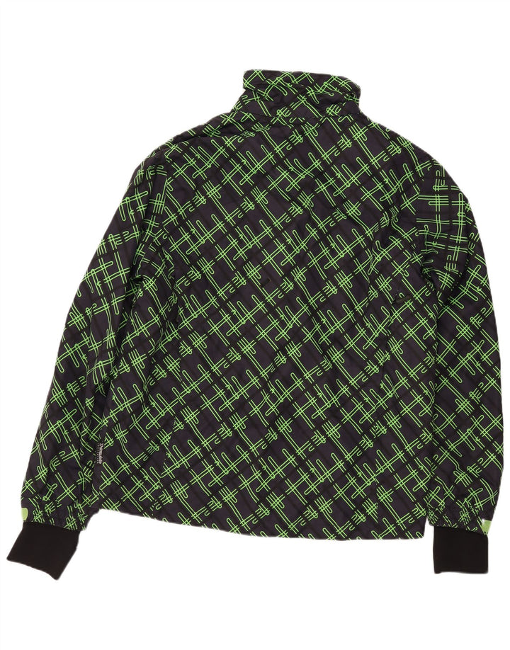 CRIVIT Chaqueta cortavientos para hombre UK 40 Grande Poliéster geométrico azul marino