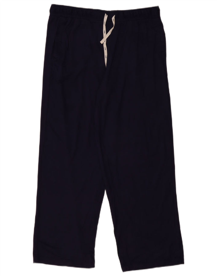 Dkny Pantalones de chándal para mujer UK 40 Mediano Azul marino Poliéster