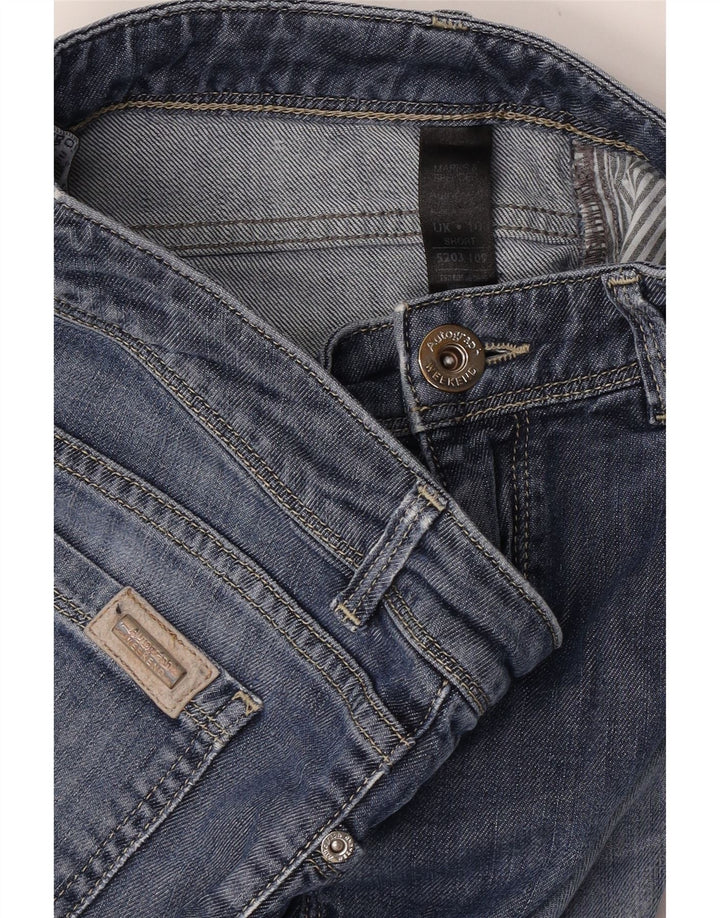 MARKS & SPENCER Jeans Autograph Bootcut para mujer UK 10 Small W28 Algodón azul