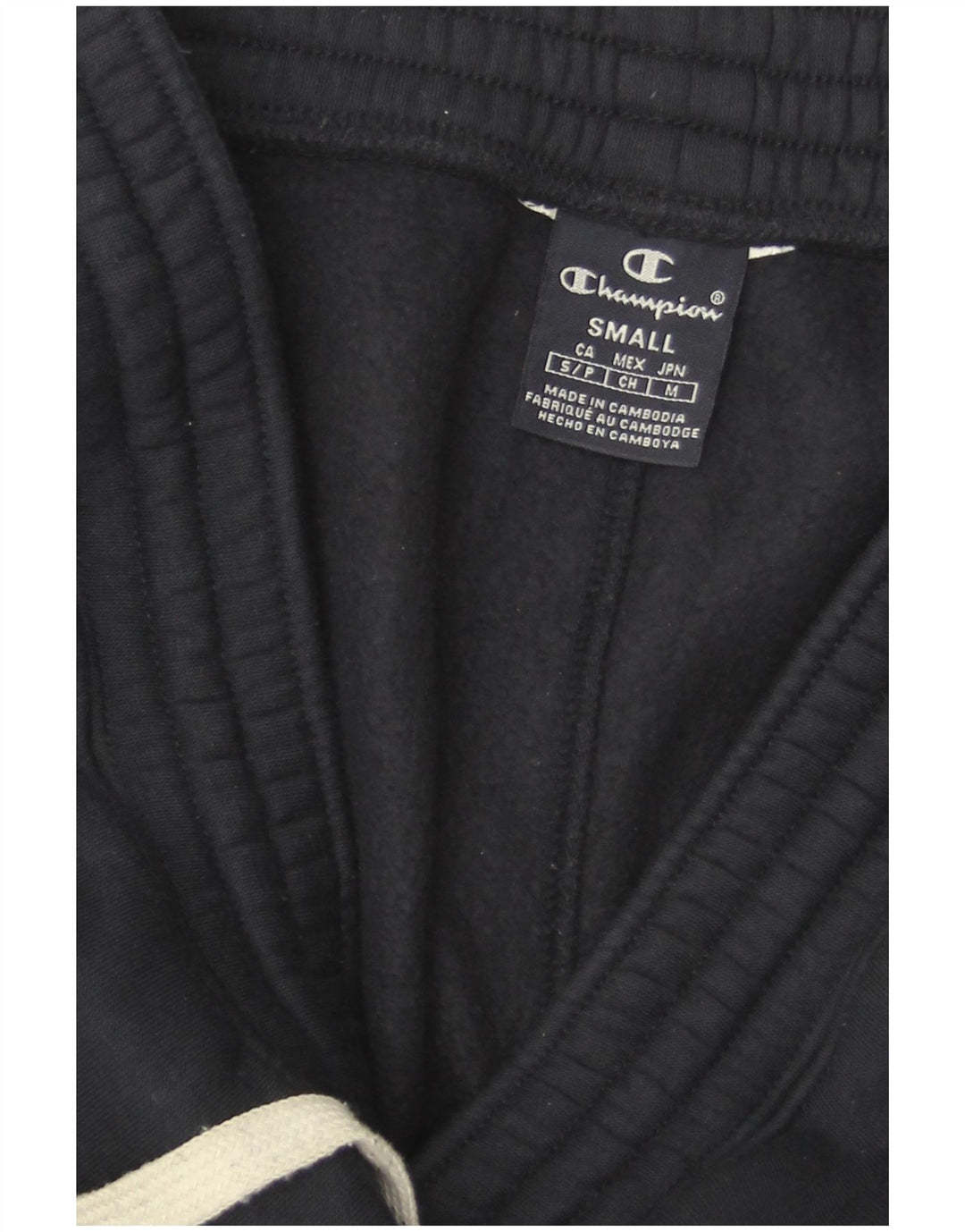 CHAMPION Pantalones de chándal para hombre Joggers Small Azul marino