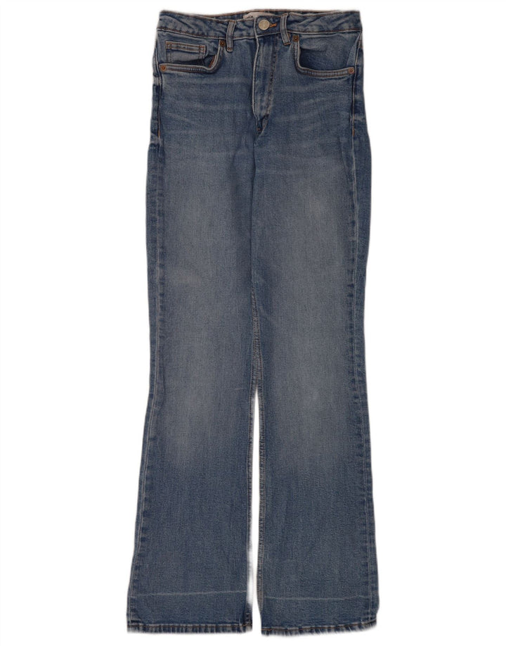 Zara Vaqueros Bootcut para Mujer EU 38 Small W28 L32 Azul