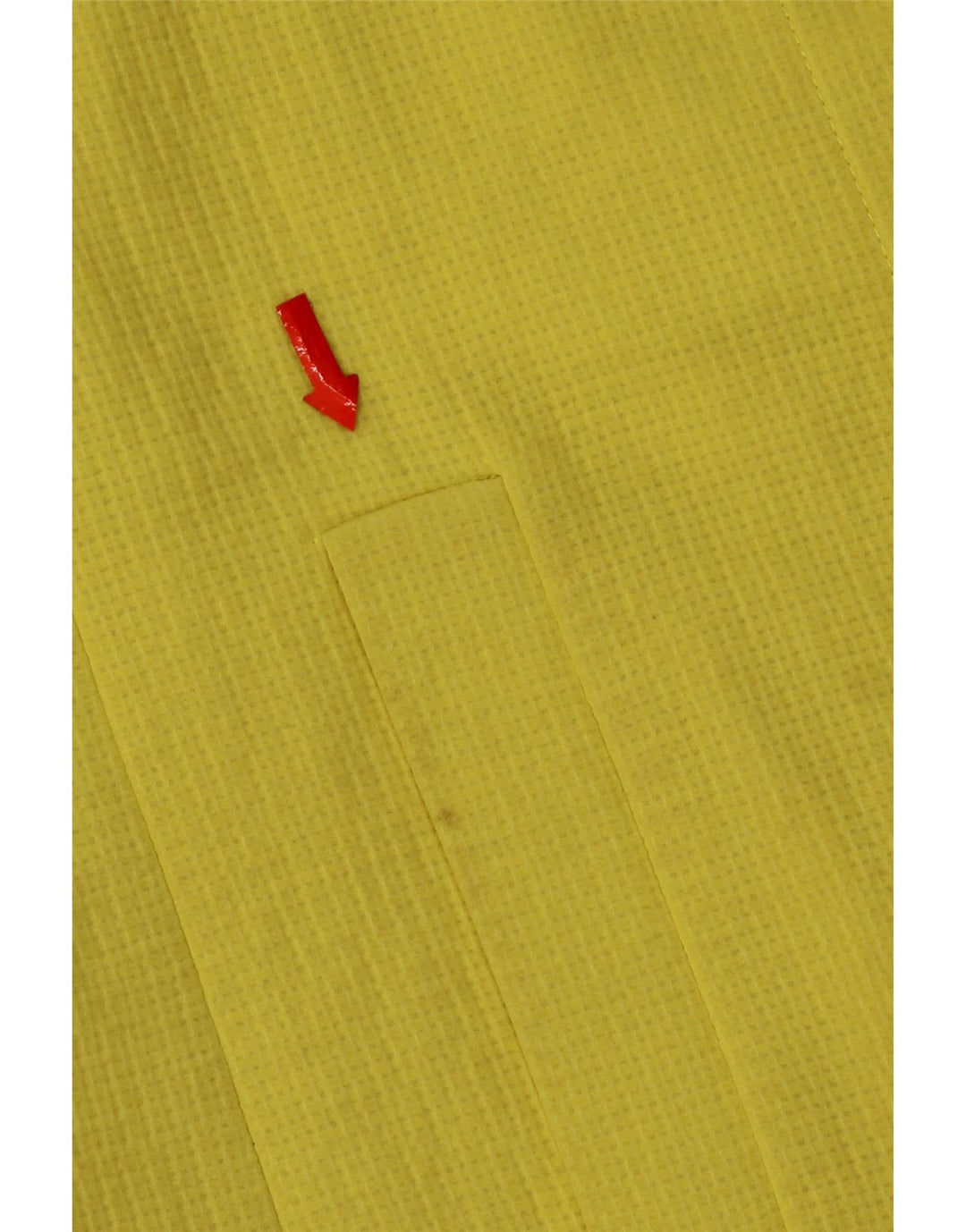 Zara Chaqueta Blazer Mujer UK 44 Algodón Amarillo Mediano