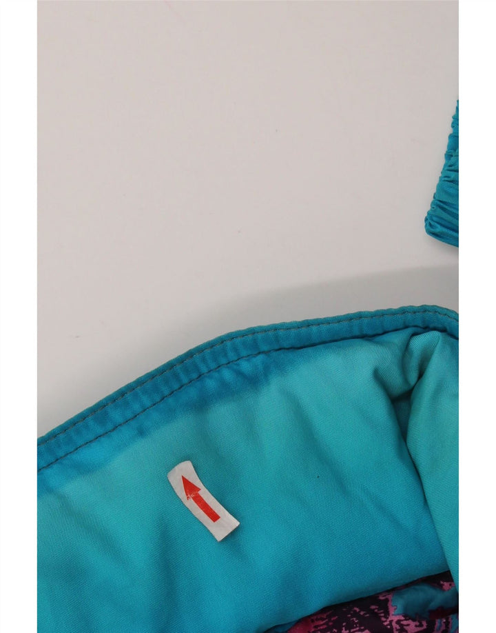 COLMAR Chaqueta de esquí holgada con capucha para hombre IT 44 XS Azul Colorblock