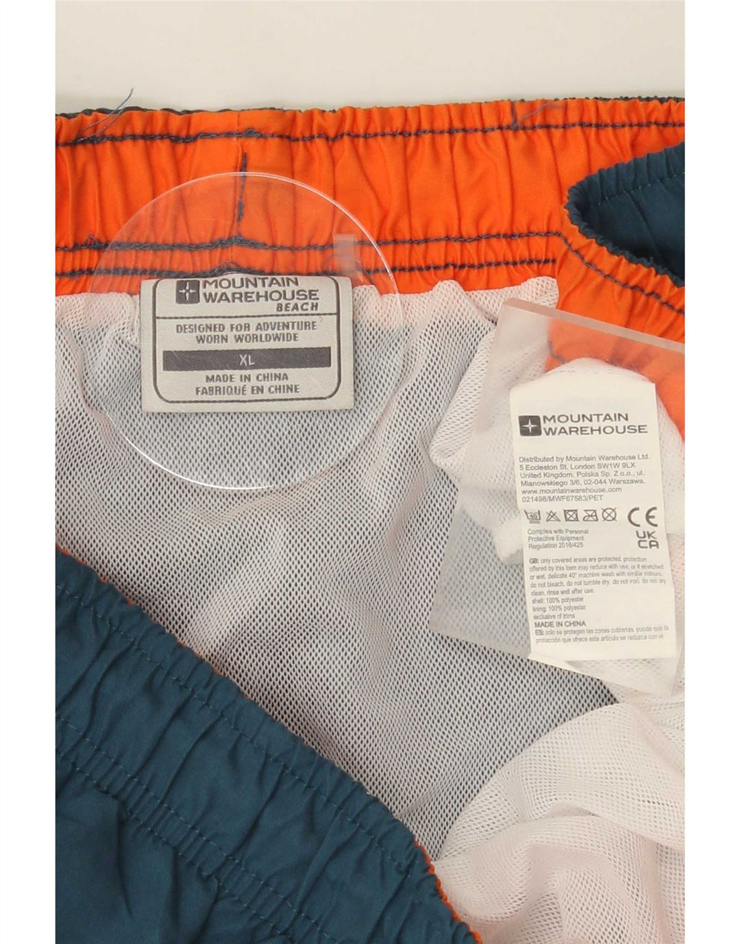 Bañador para hombre Mountain Warehouse XL Poliéster verde