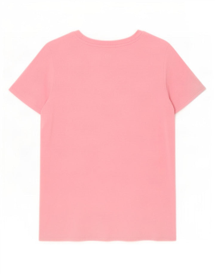 Gap Camiseta para mujer Top UK 10 Small Pink Rayon
