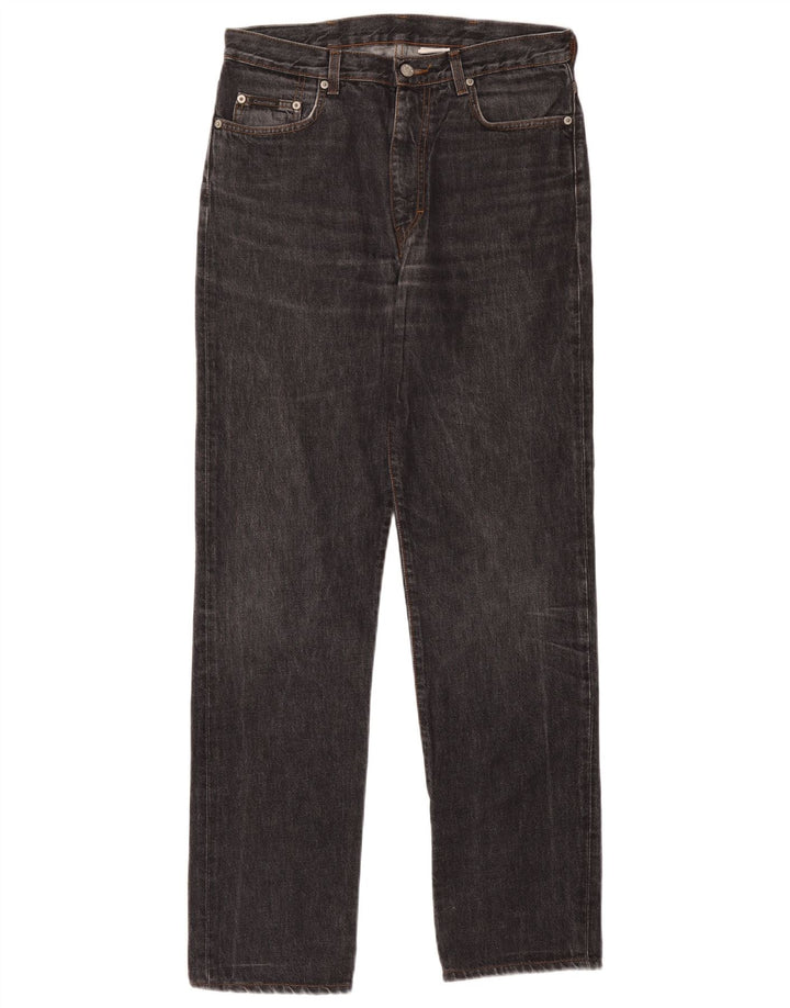 Calvin Klein Jeans rectos para hombre W32 L31 Algodón negro