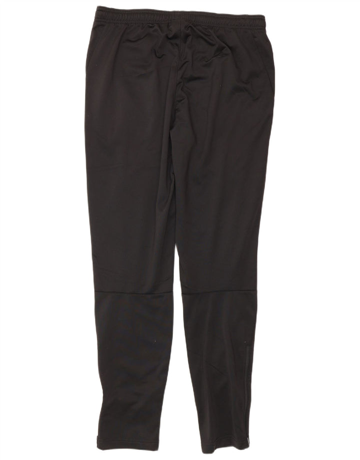 PUMA Pantalones de chándal para hombre, talla grande, poliéster negro
