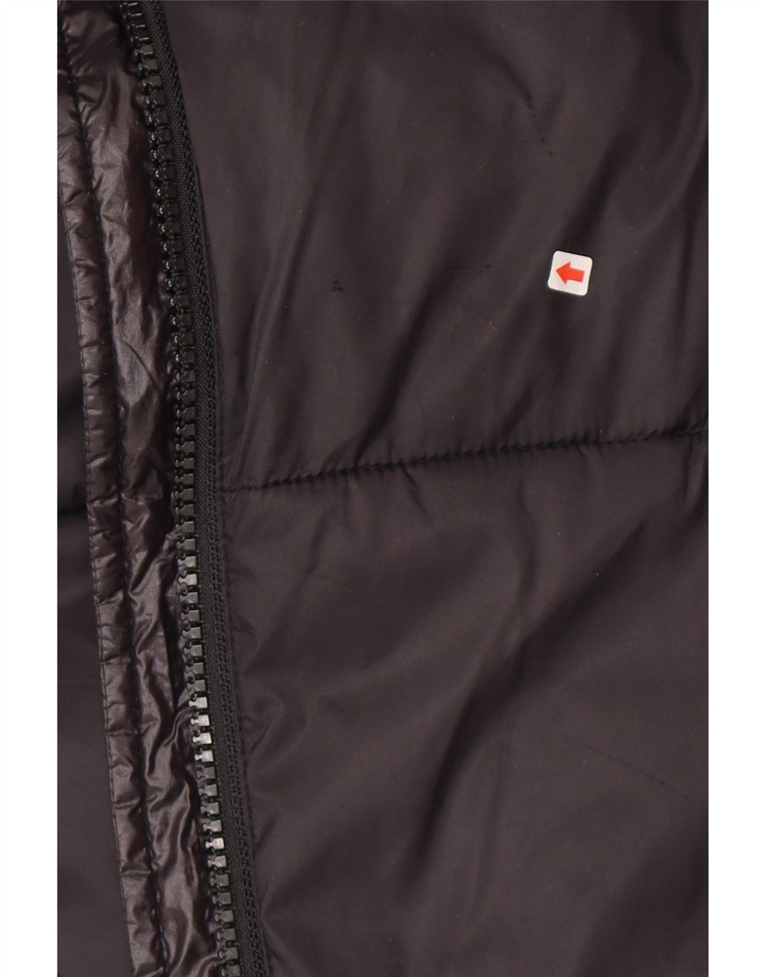 Fila Chaqueta acolchada holgada para hombre UK 36 Small Black Nylon