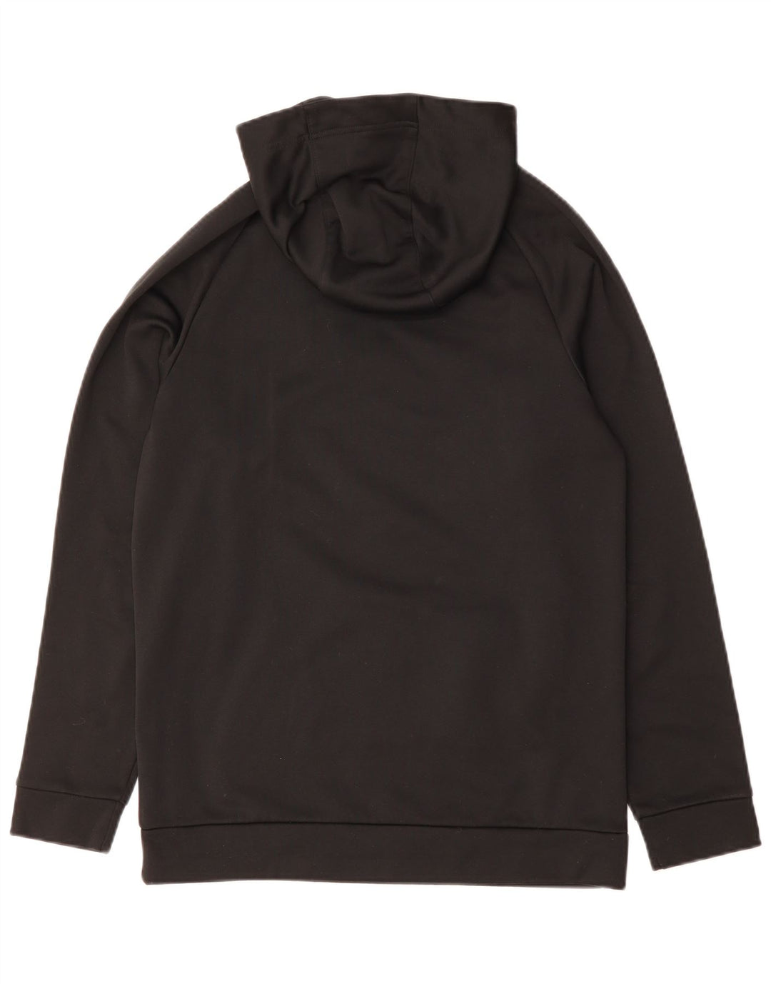 Nike Therma-Fit Graphic Sudadera con capucha para hombre, talla pequeña, poliéster negro