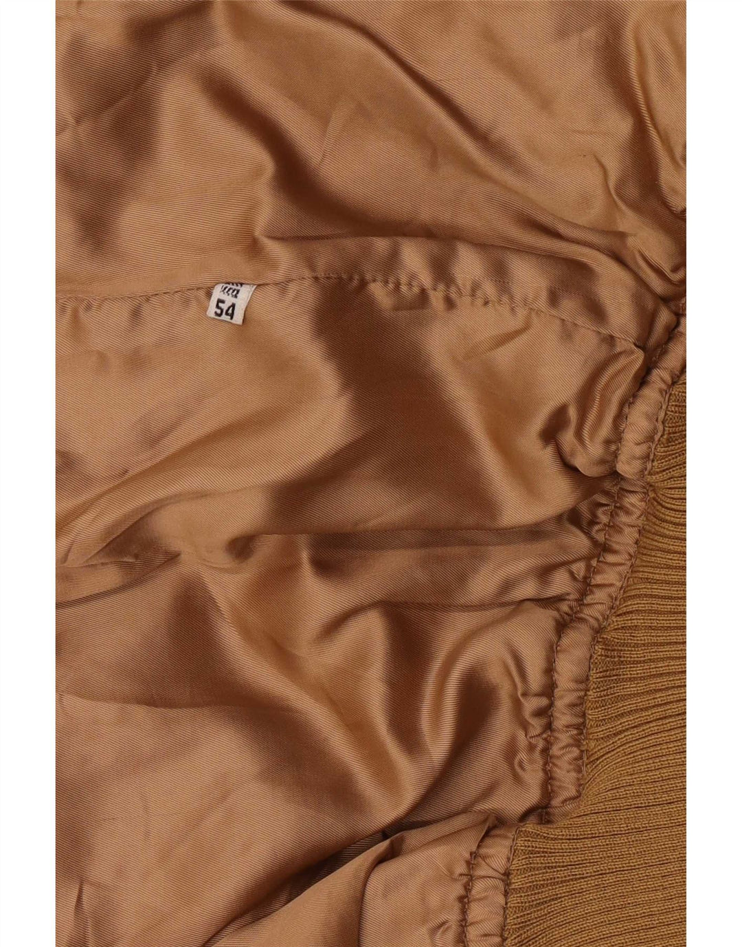 Vintage hombres ante bomber chaqueta IT 54 2XL marrón retro