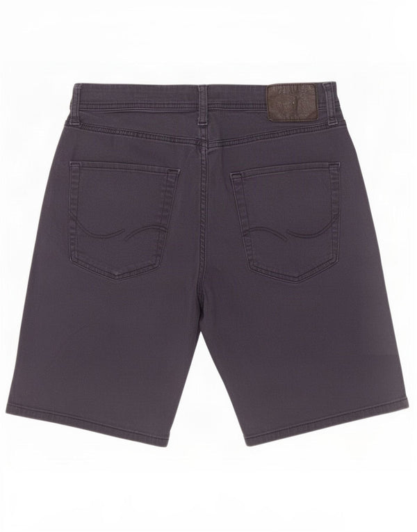 Jack & Jones Mens Casual Shorts Medium W32 Azul Marino Algodón