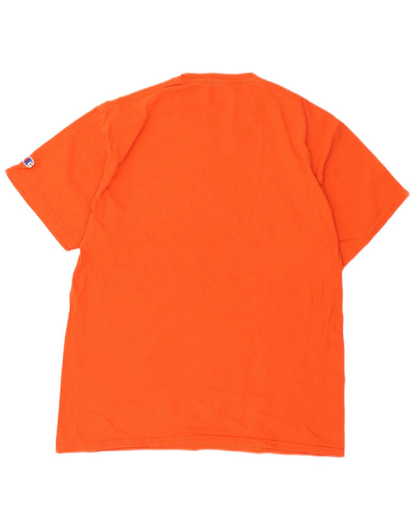 Champion Bucknell Bison - Camiseta de fútbol para hombre, talla grande, color naranja
