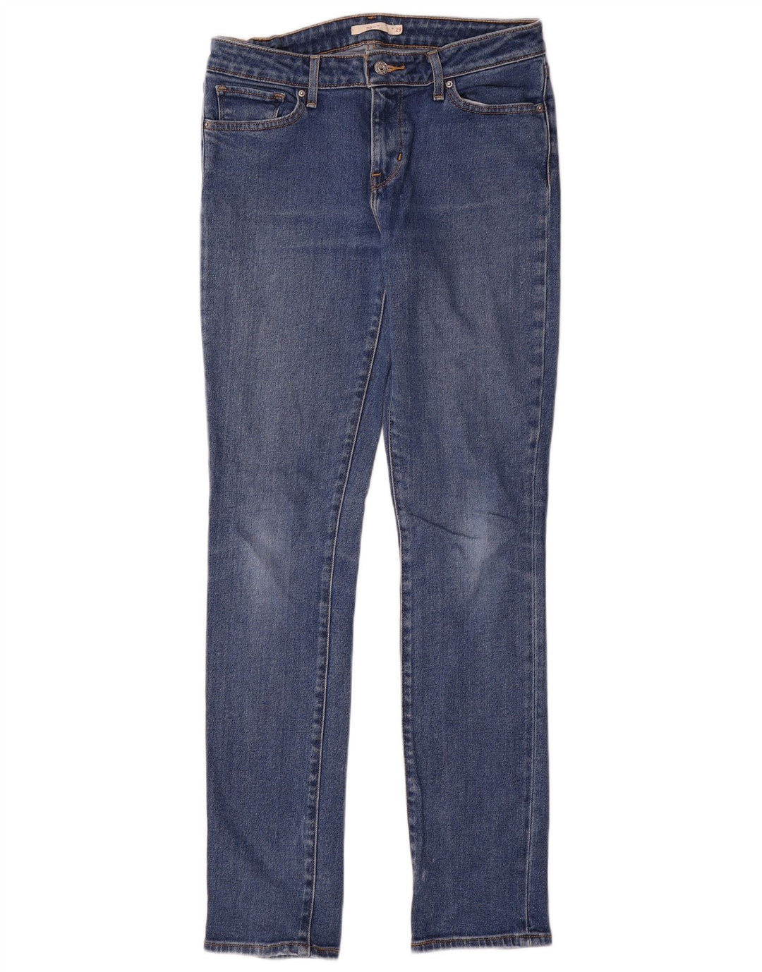 Levi's Mujer 712 Slim Jeans W29 L32 Algodón Azul