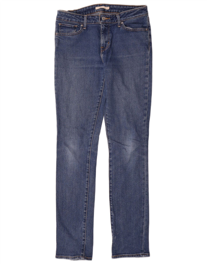 Levi's Mujer 712 Slim Jeans W29 L32 Algodón Azul