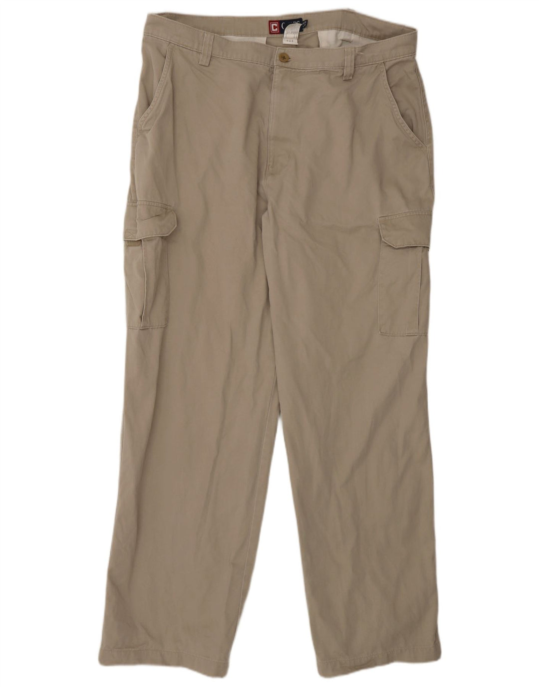 Chaps Pantalones cargo rectos para hombre W38 L32 Algodón gris