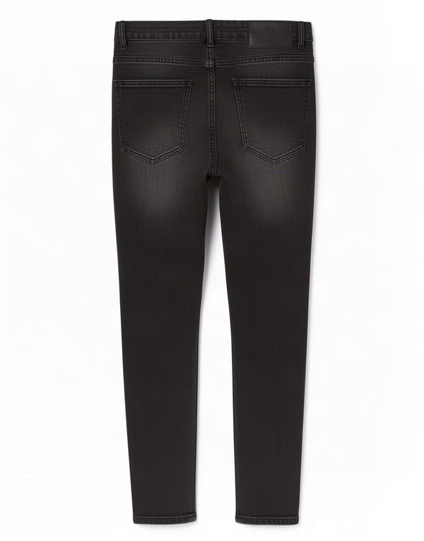 Zara Jeans ajustados para hombre EU 44 Large W34 L30 Negro