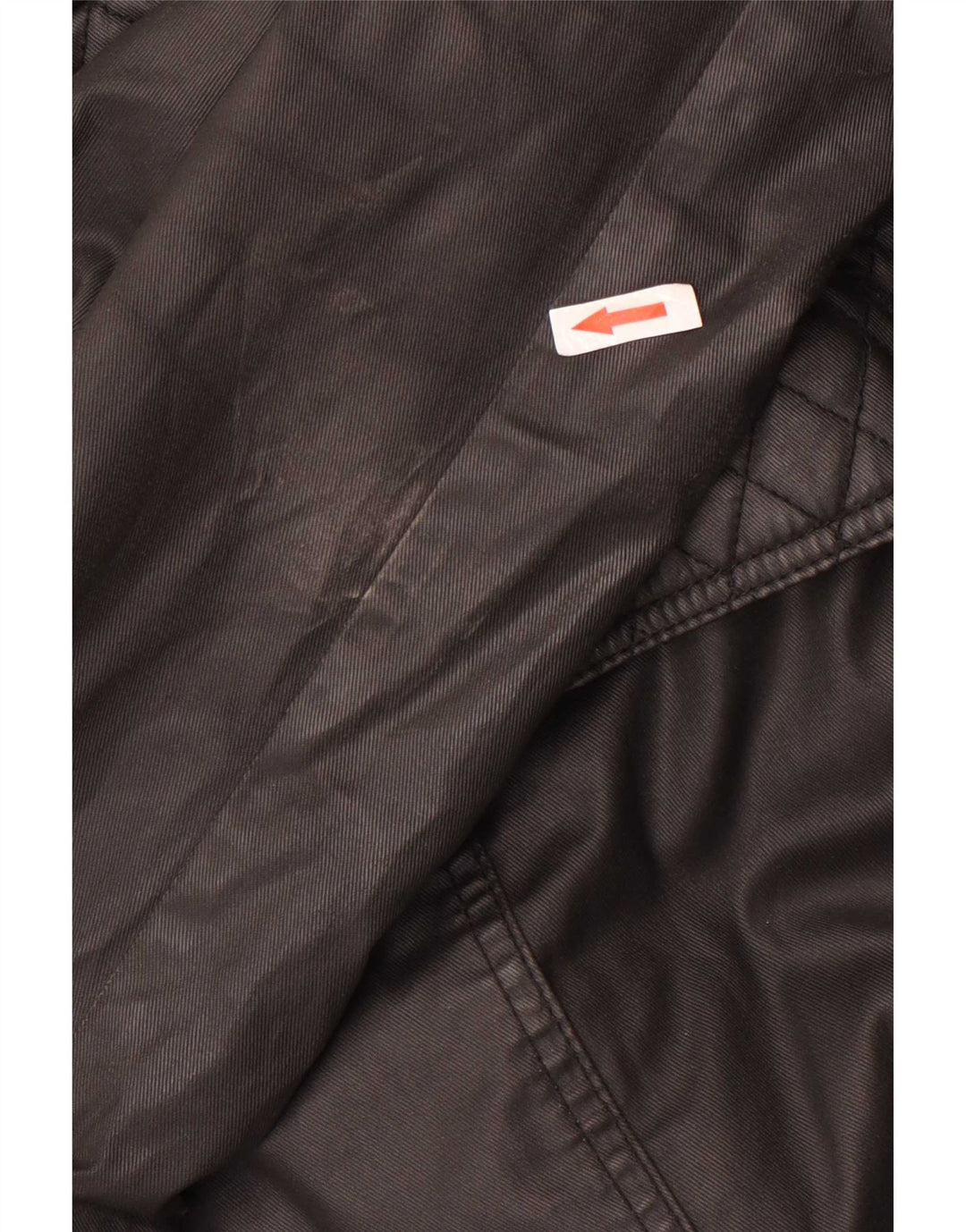 KHUJO Gabardina de Mujer ES 40 XL Poliéster Negro