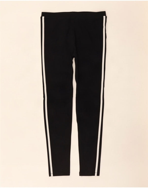Adidas Leggings para mujer Reino Unido 12 Mediano Negro Algodón