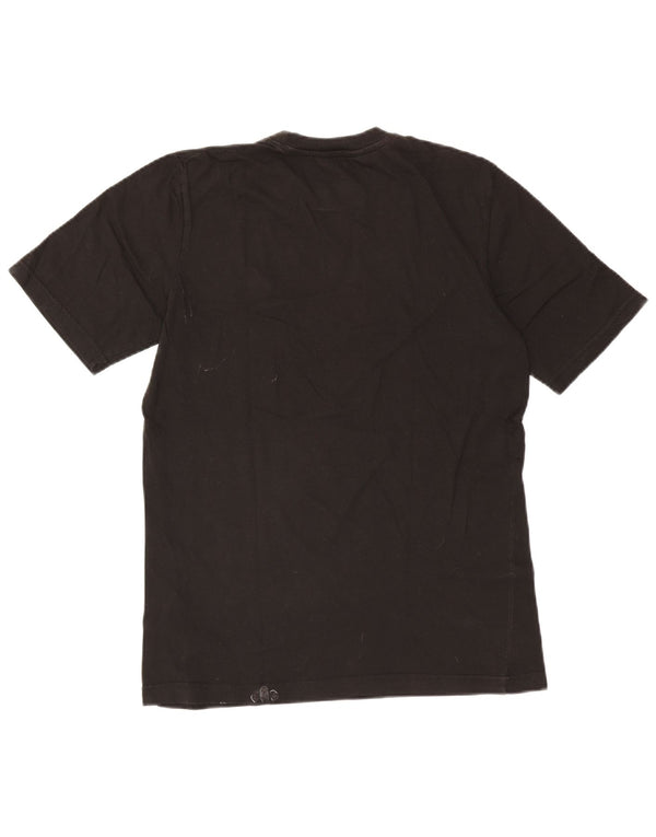 Kappa - Camiseta para hombre, talla grande, color negro, algodón