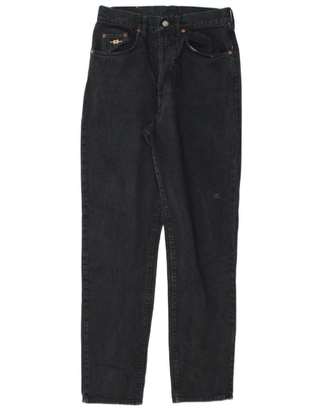 CHARRO Jeans cónicos para mujer Talla 32 W32 L32 Algodón negro