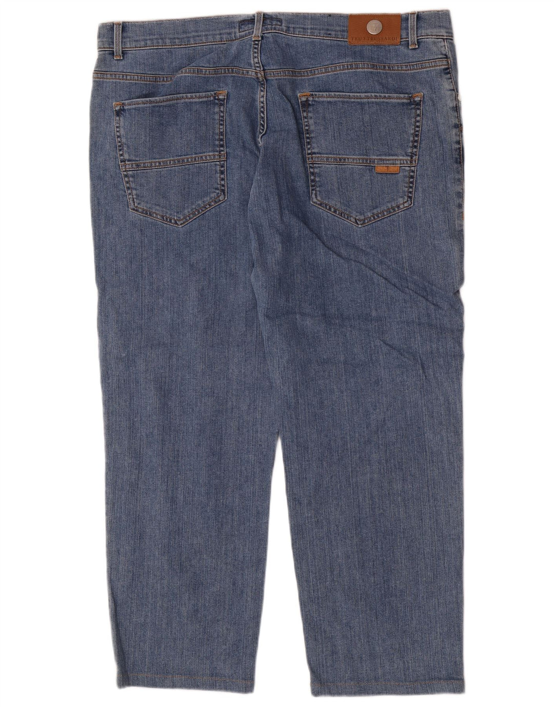 Vaqueros Trussardi Hombre Regular Rectos W42 L26 Azul Algodón