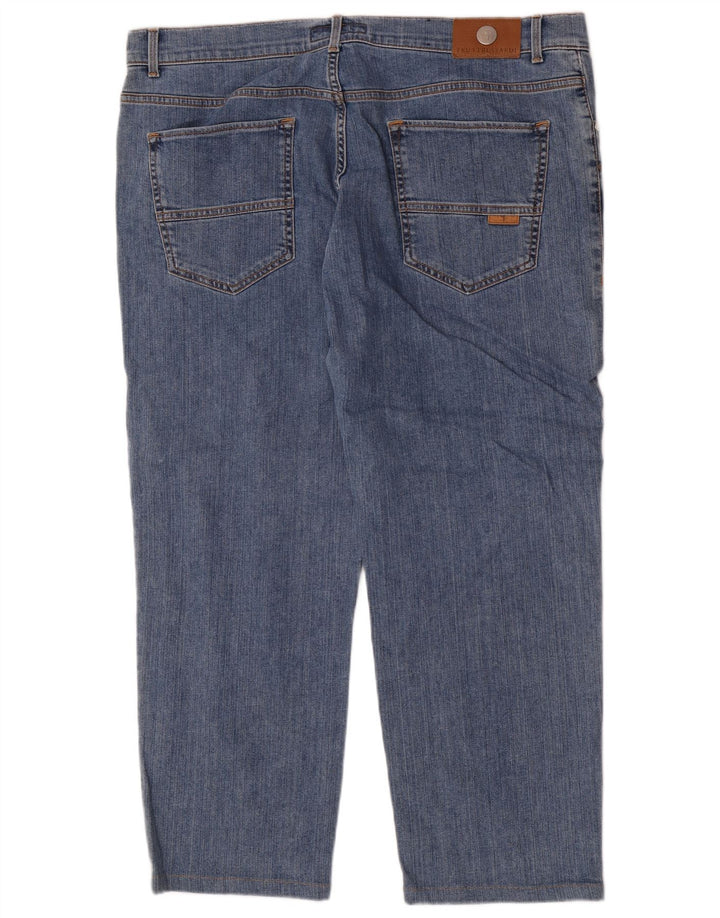 Vaqueros Trussardi Hombre Regular Rectos W42 L26 Azul Algodón