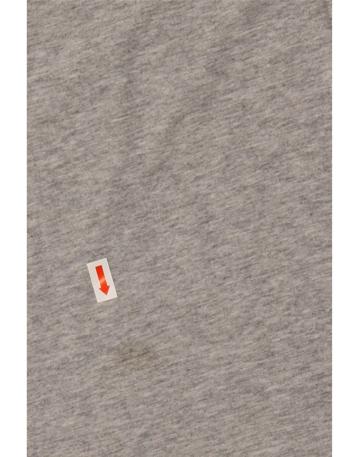 Tommy Hilfiger Camiseta gráfica para hombre Top Small Grey Cotton