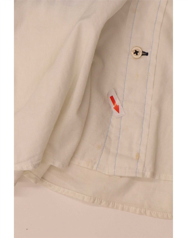 Camisa Tommy Hilfiger de manga corta con corte personalizado y bloques de color azul medio