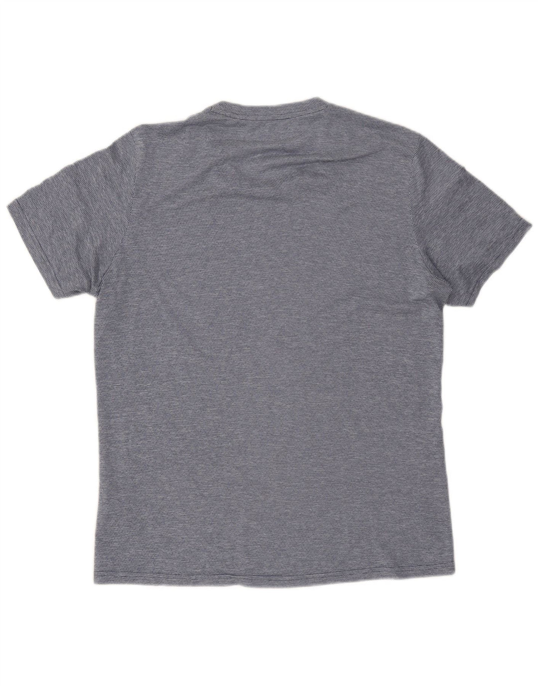 Adidas Hombre Aeroready Camiseta Top Medio Azul Marino Rayas Poliéster