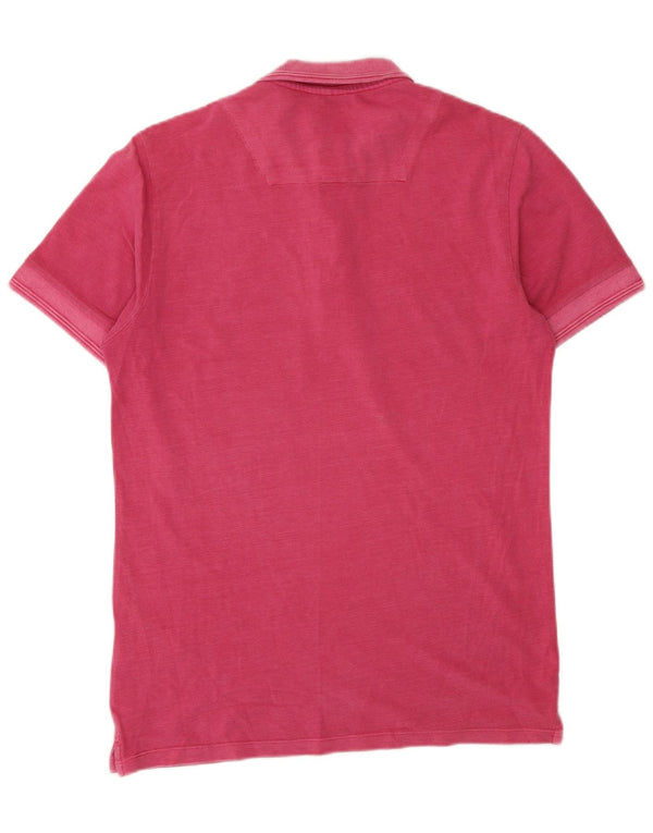 REPLAY Polo Hombre Small Rosa Algodón