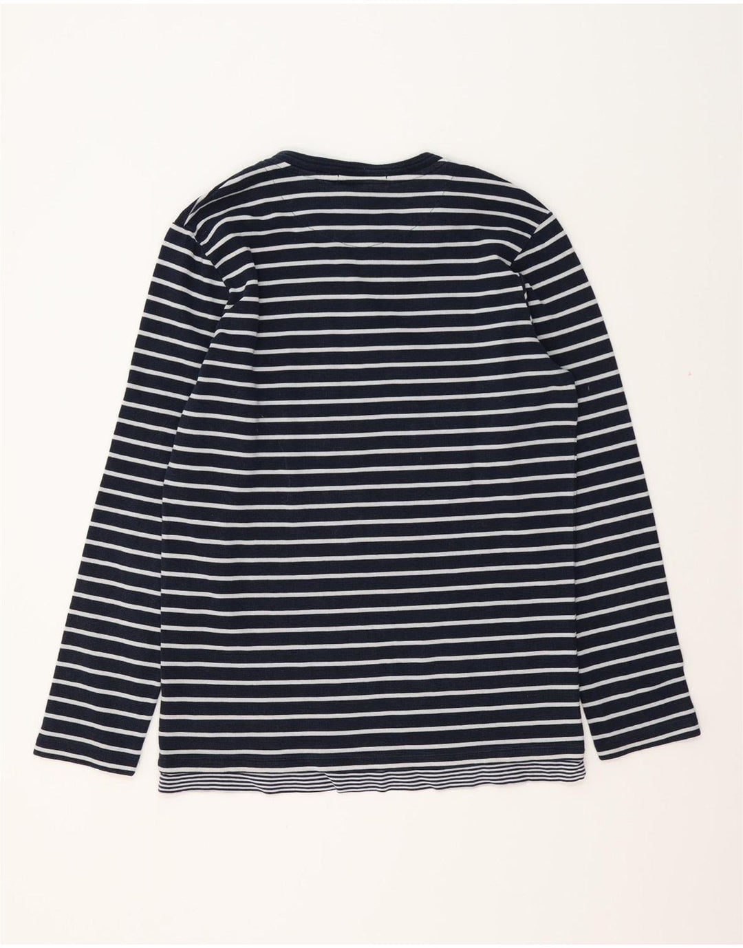 SCOTCH & SODA Camiseta Hombre Manga Larga Algodón Rayas Azul Marino Grande