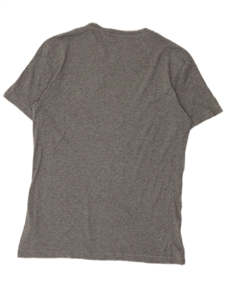 Diesel Hombre Camiseta Top Small Gris Algodón