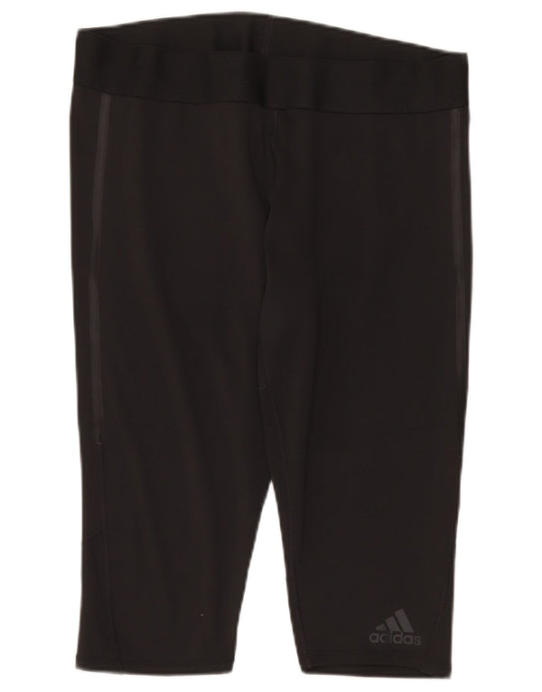 Adidas Mujer Aeroready Capri Leggings UK 20/22 XL Negro